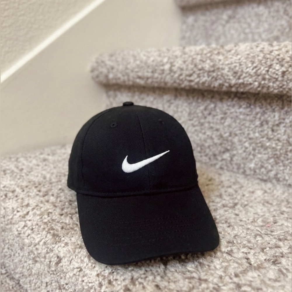 Nike toddler Hat with White Swoosh - toddler hat
